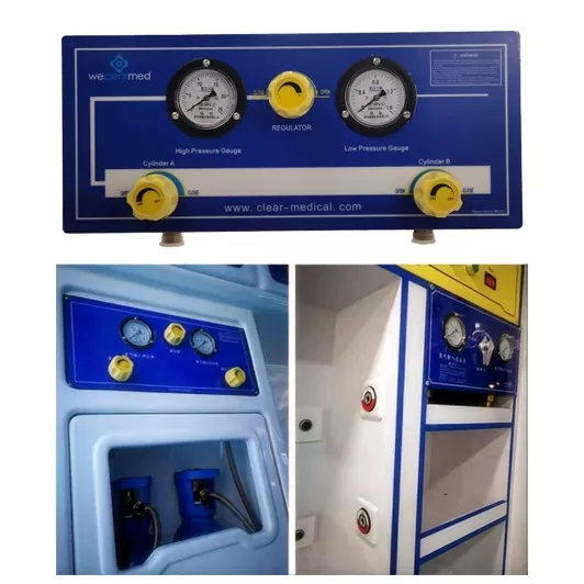 Медицинский газовый коллектор скорой помощи